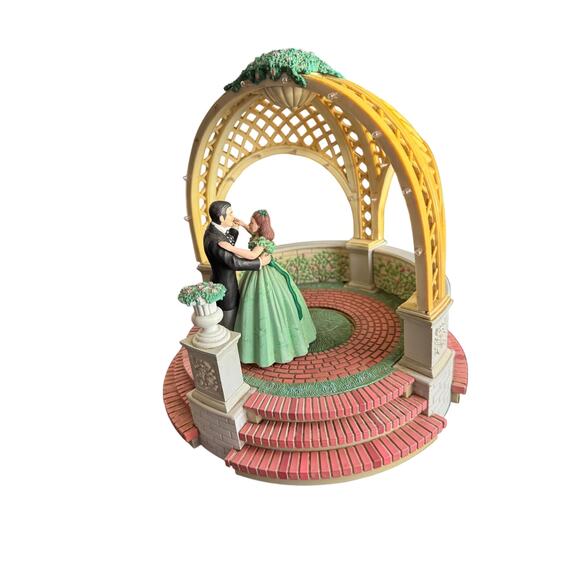 Gone With The Wind‎ Enesco Deluxe Gazebo Figurine Animated FLAWS - Picture 2 of 6